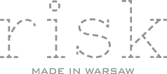 logo sklepu RISK made in Warsaw